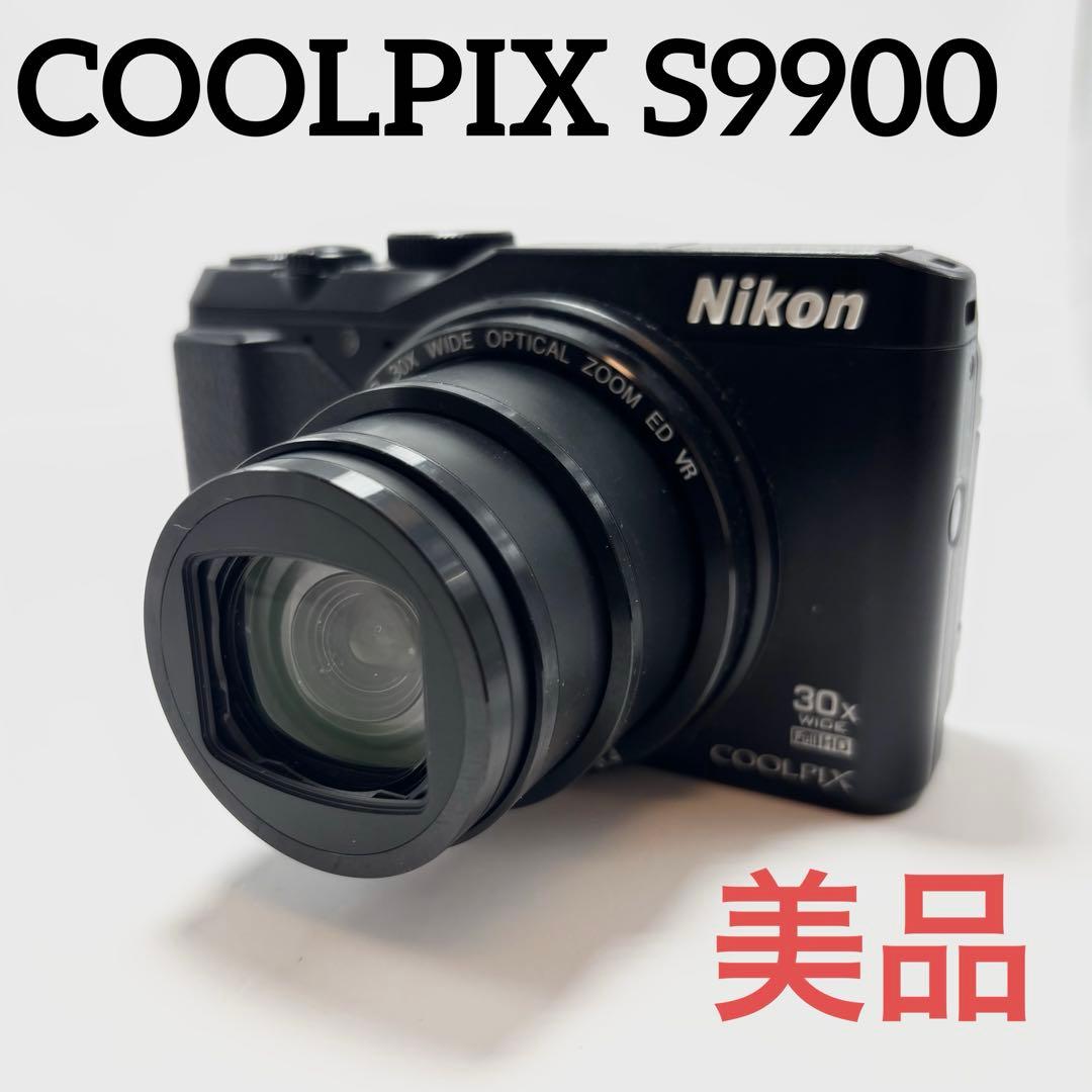 【週末限定値下げ】【美品】Nikon COOLPIX S9900 ブラック