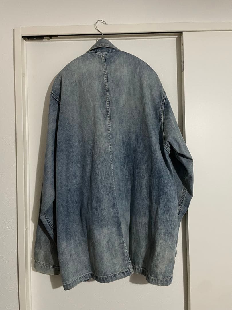 A.PRESSE US NAVY Denim Jacket カバーオール　2