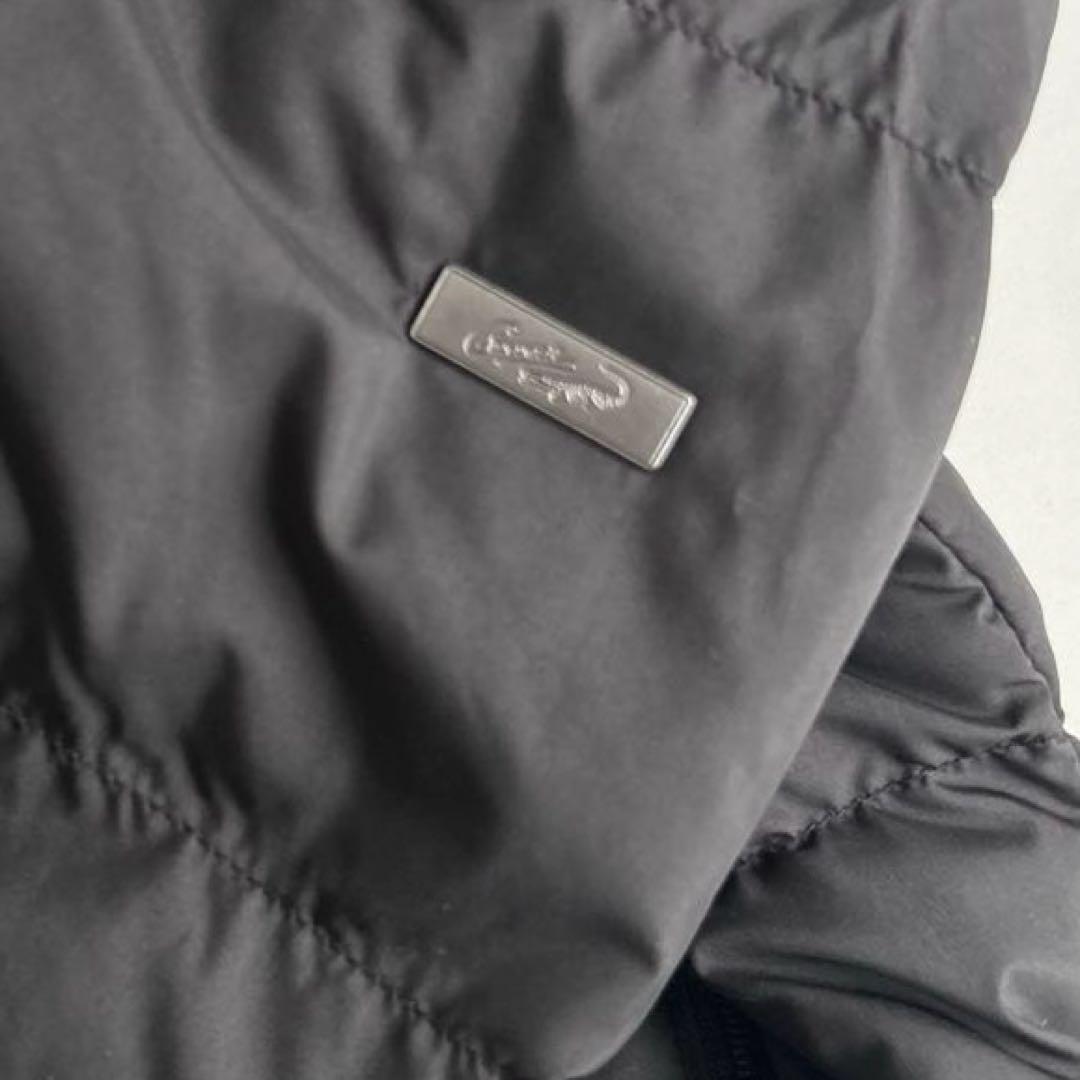 新品！【ラコステ】ダウンジャケット　M 黒　ブラック　破水加工　アウター