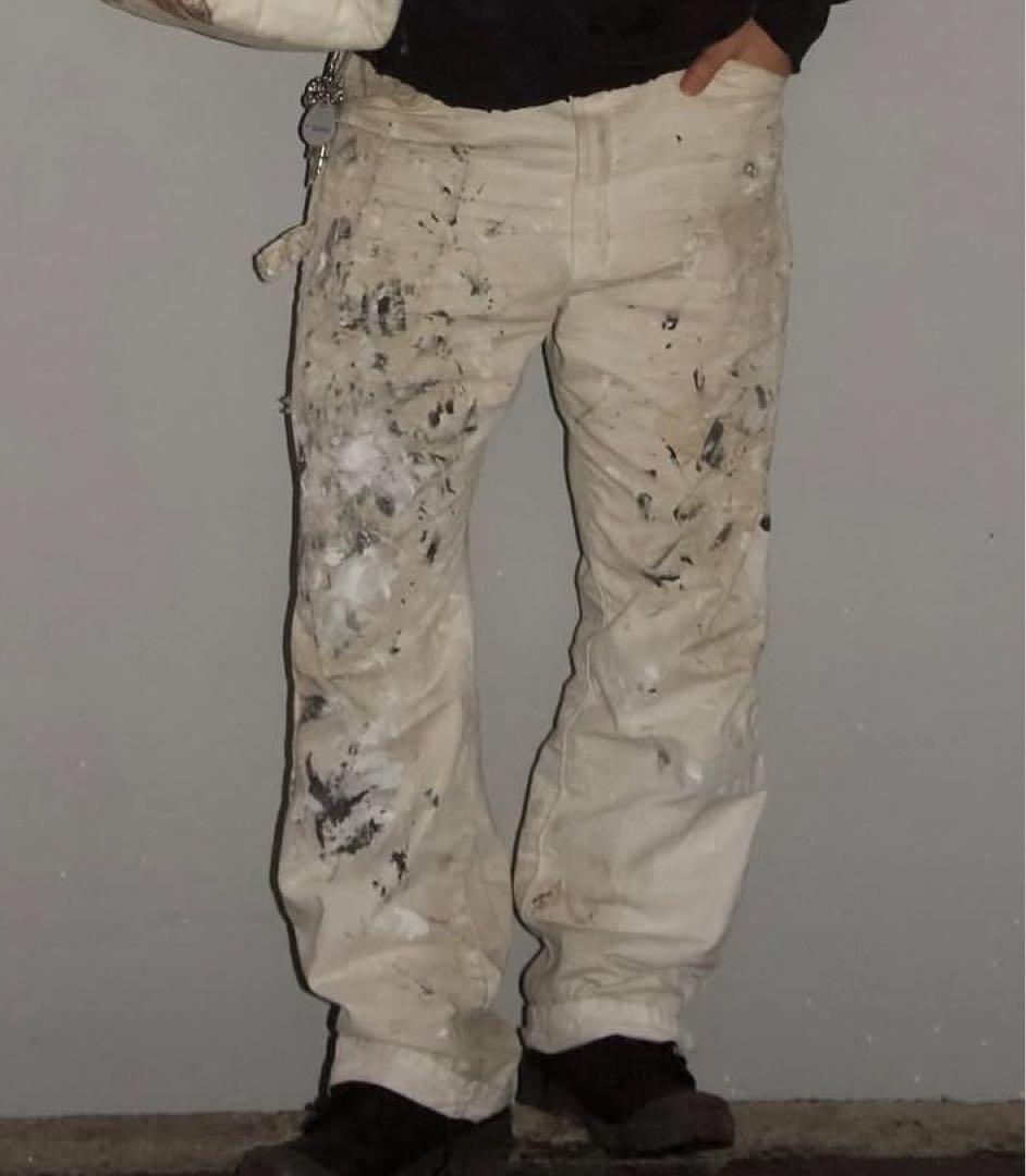 90s Dickies ペインターパンツ 34×30 ペンキ飛び