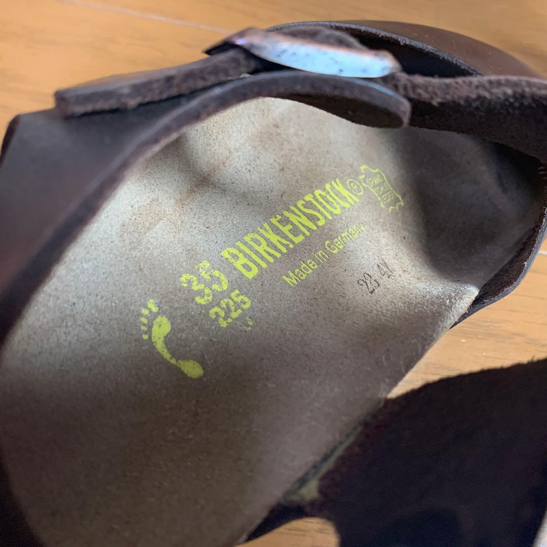 ＊美品＊ビルケン MESSINA メッシーナ 濃茶 22.5 ナロー