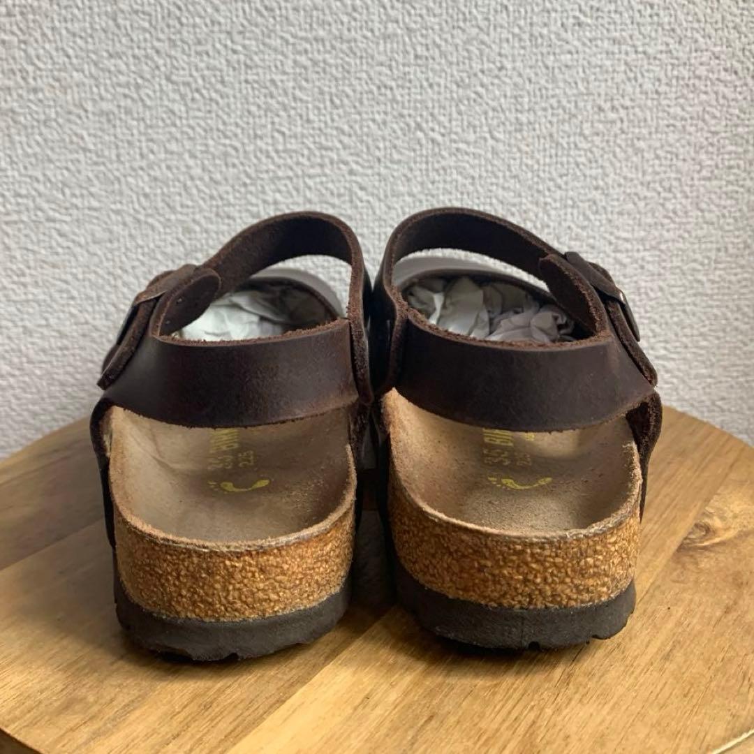 ＊美品＊ビルケン MESSINA メッシーナ 濃茶 22.5 ナロー