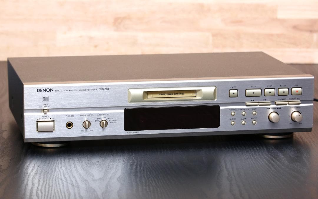 DENON DMD-800　MDプレーヤー/レコーダー　 日本製　ゴールド