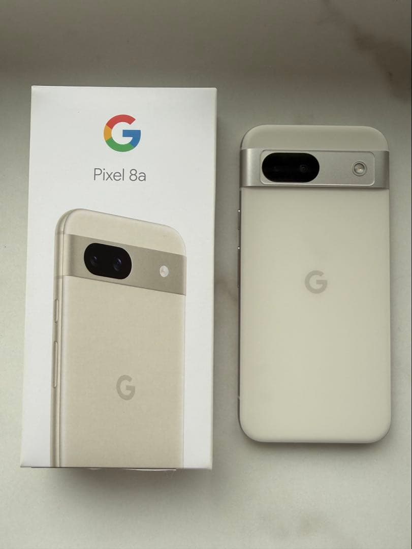 Google Pixel 8a 本体　ガラスフィルム一枚付