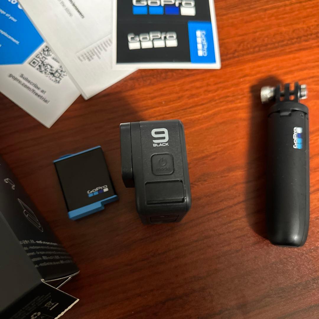 【美品】GoPro hero9 ゴープロ ブラック　おまけ付き