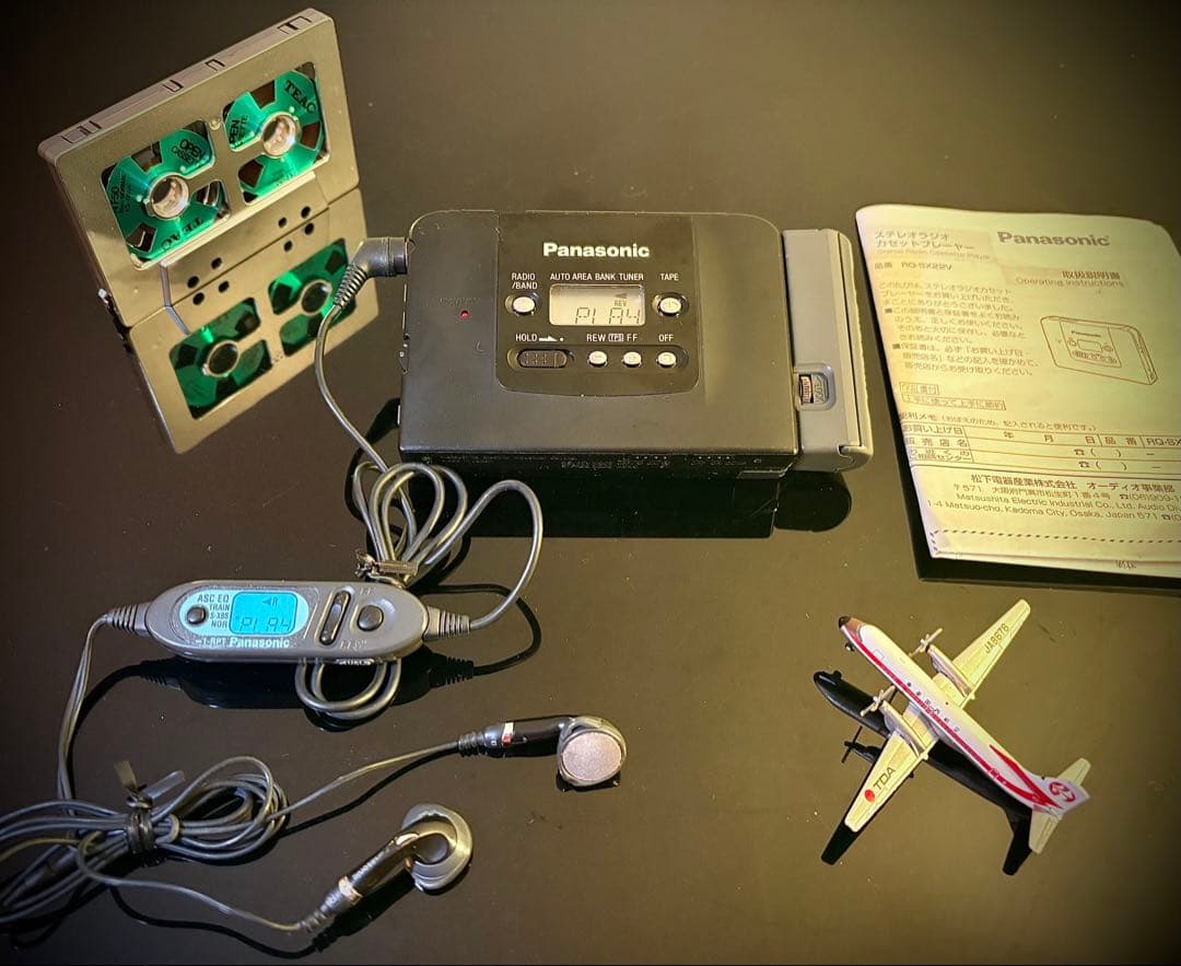 カセットウォークマンPanasonic RQ-SX22V「整備済み、完動超美品」