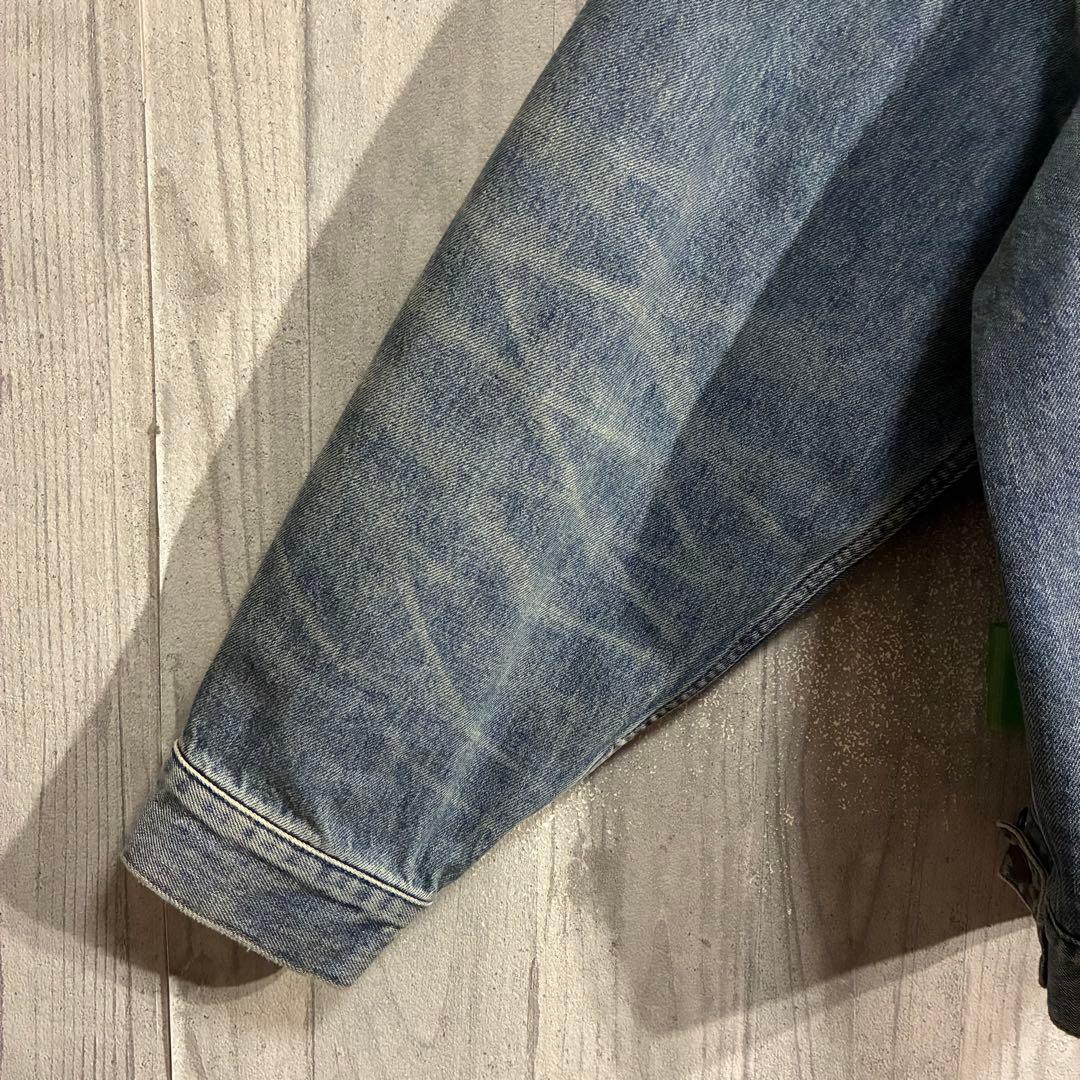 【希少サイズ】シュプリーム　ヴィンテージ加工　デニムジャケット XXL