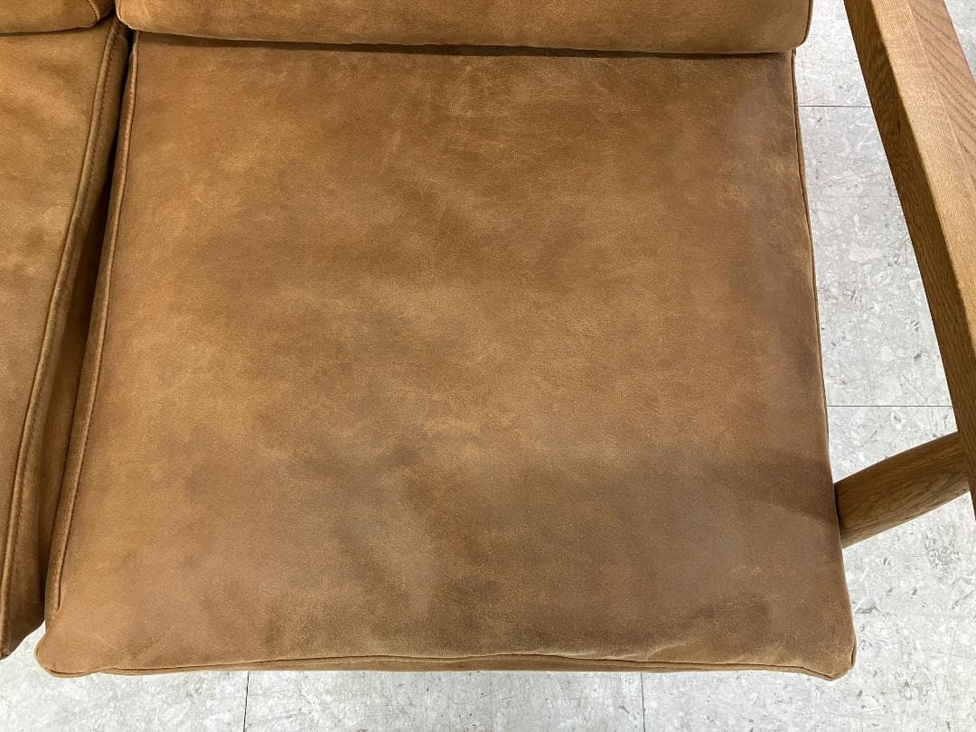 クラッシュゲート CRASH GATE 3人掛けソファ アルネソファ ブラウン