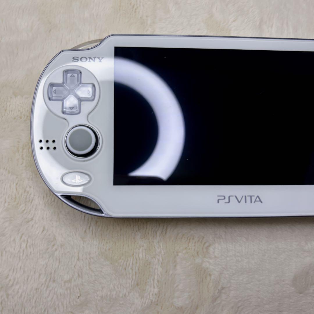 【極美品】希少色 PSVITA PCH-1100 クリスタル・ホワイト