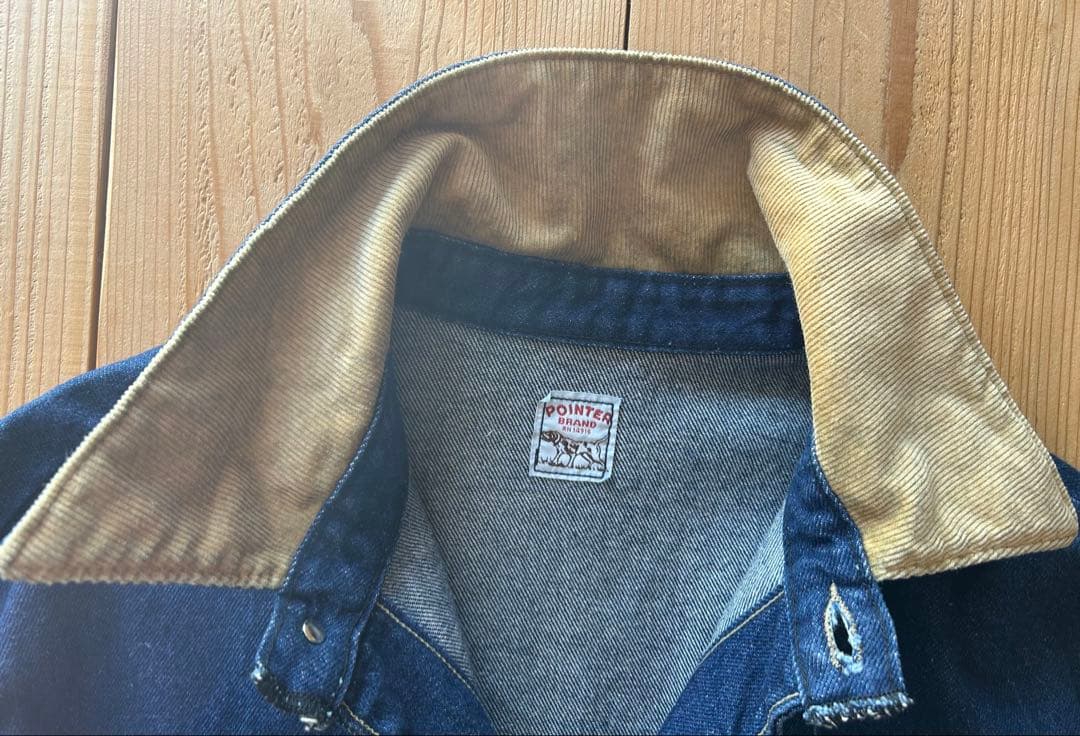 古着 POINTER ポインター USA製 カバーオール メンズ Mサイズ