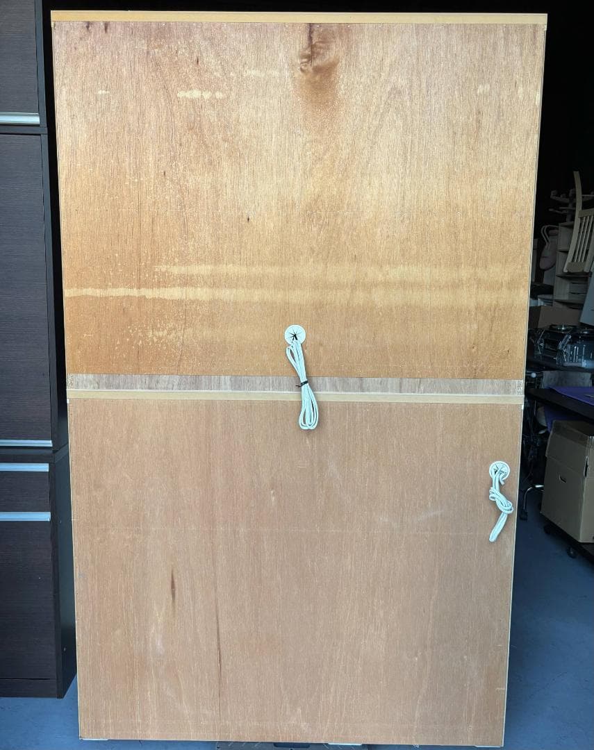 ひよこ( ・θ・) 最高級 PAMOUNA キッチンボード食器棚 Used