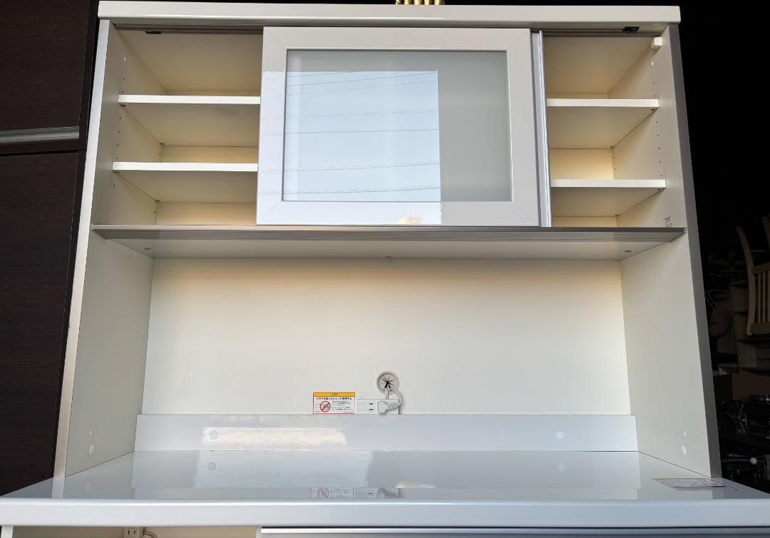 ひよこ( ・θ・) 最高級 PAMOUNA キッチンボード食器棚 Used