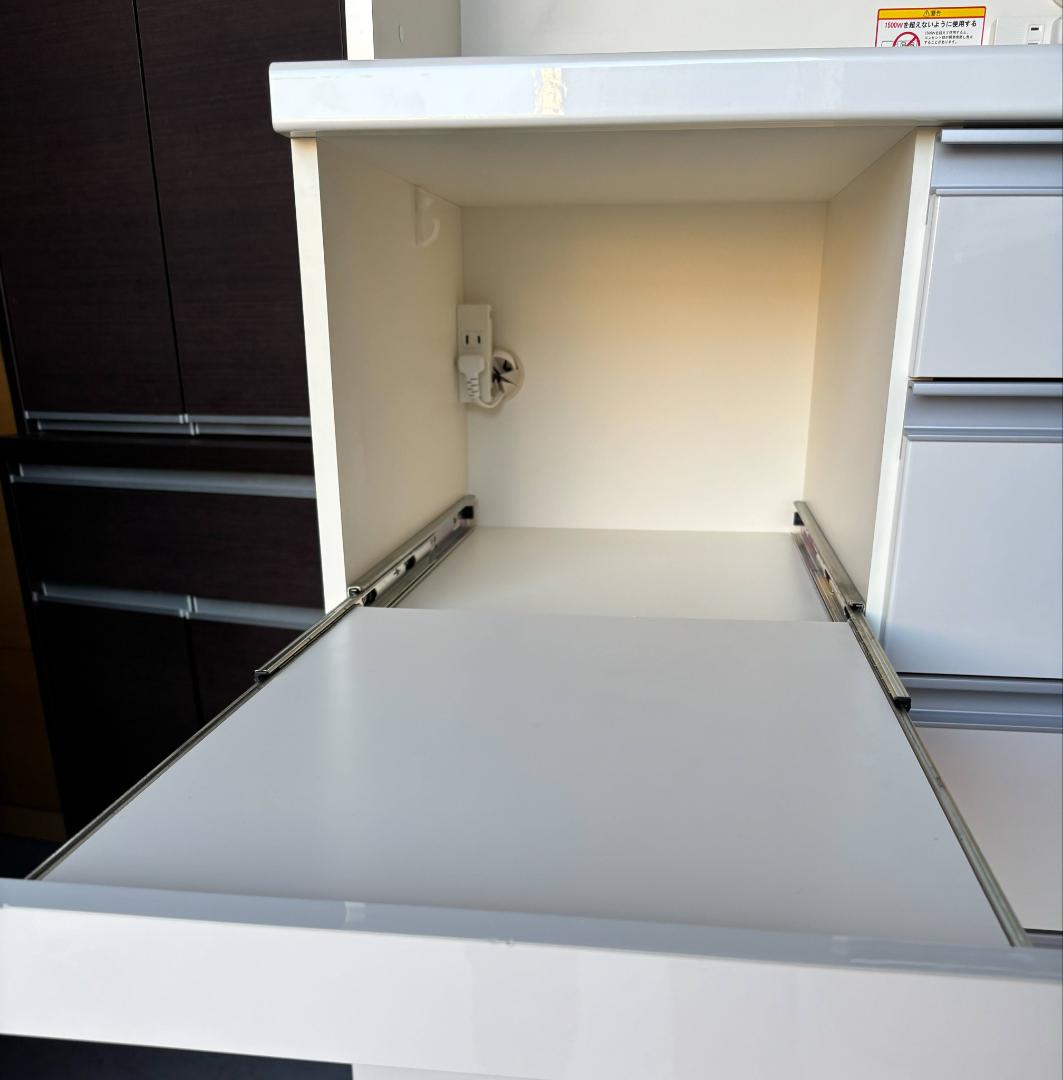 ひよこ( ・θ・) 最高級 PAMOUNA キッチンボード食器棚 Used