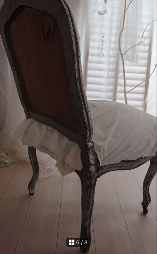 フランスアンティークチェア 痛みあり
