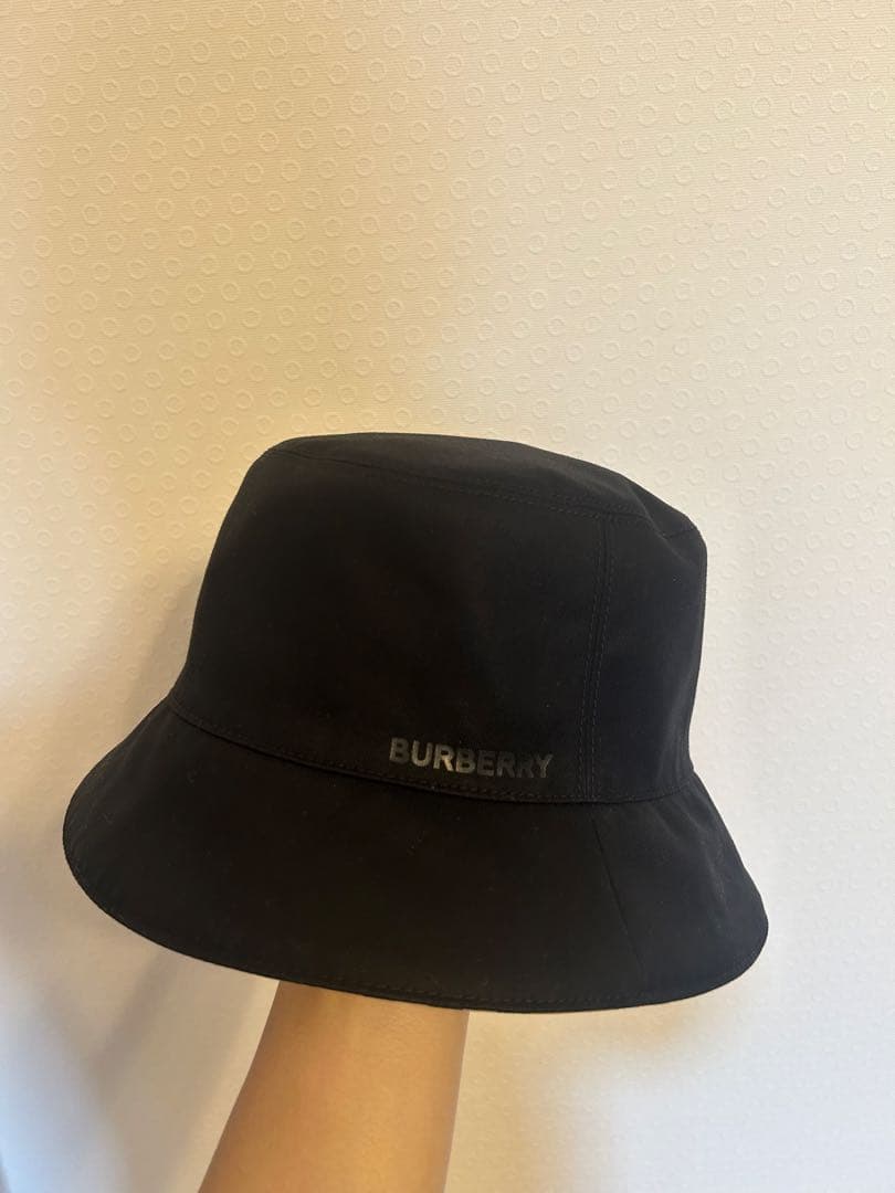 【極美品BURBERRY バーバリー バケットハット ノバチェック Mサイズ