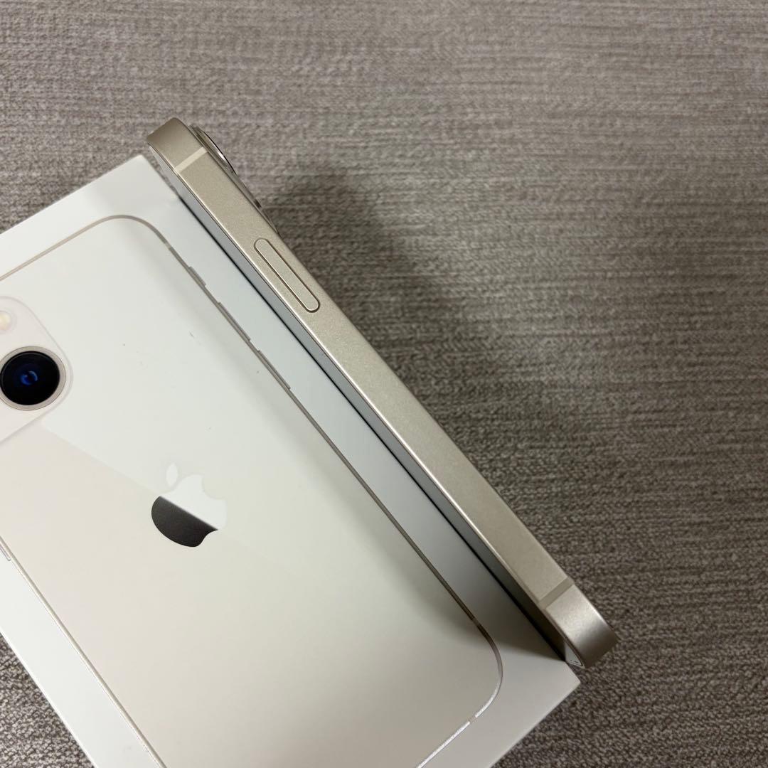 【美品】iPhone13ミニ　128GB スターライト　バッテリー77%