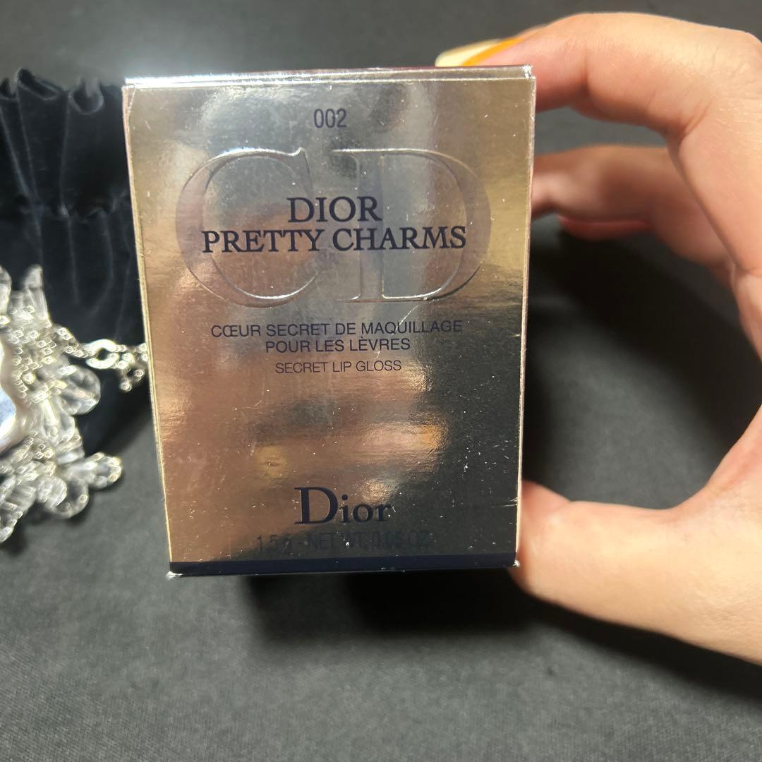 Dior プリティチャーム 002 ピンクエンチャント リップ