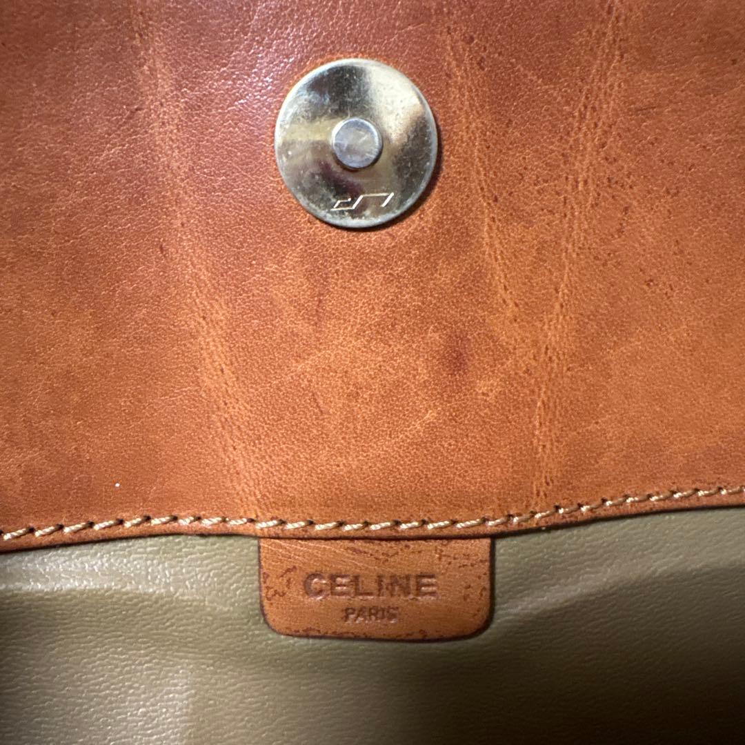 CELINE クラッチバッグ ブラウン