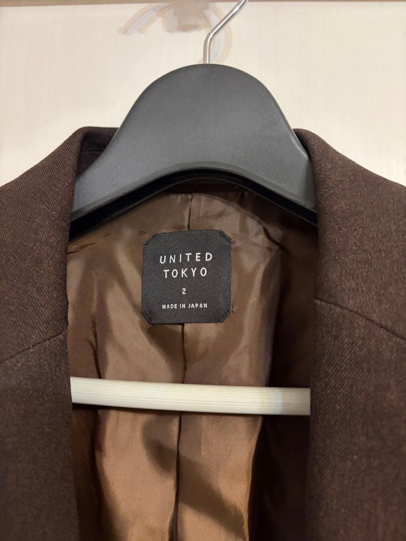 UNITED TOKYO セットアップ ダークブラウン