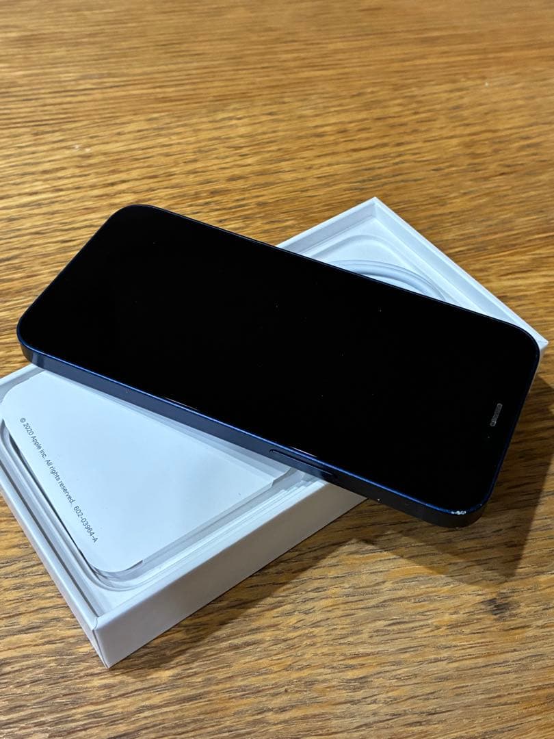 ①iPhone 12mini 128GB iFace ケース付き