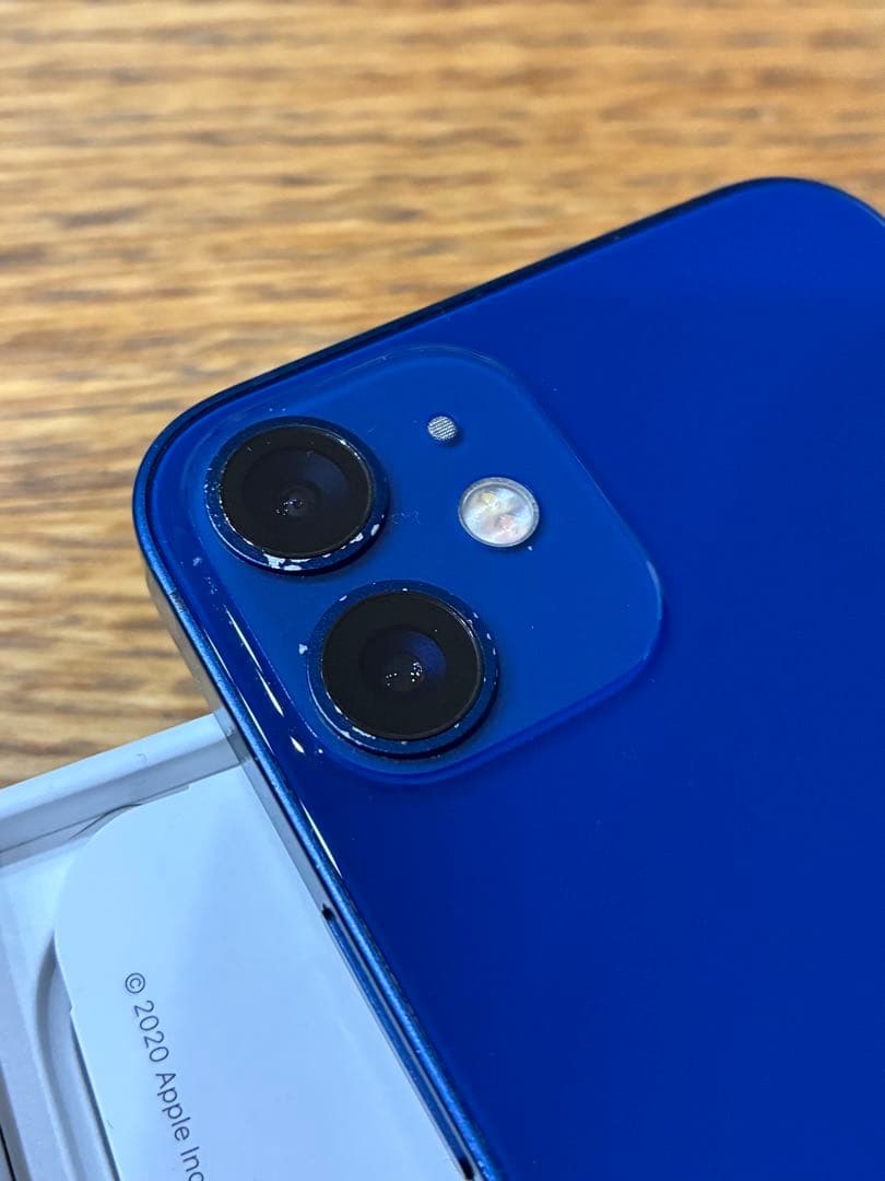 ①iPhone 12mini 128GB iFace ケース付き