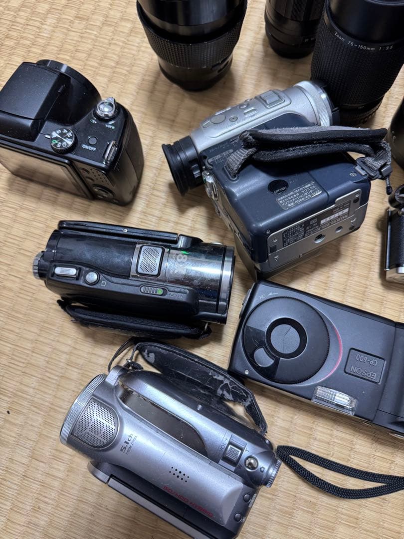 フィルムカメラとデジタルカメラセット