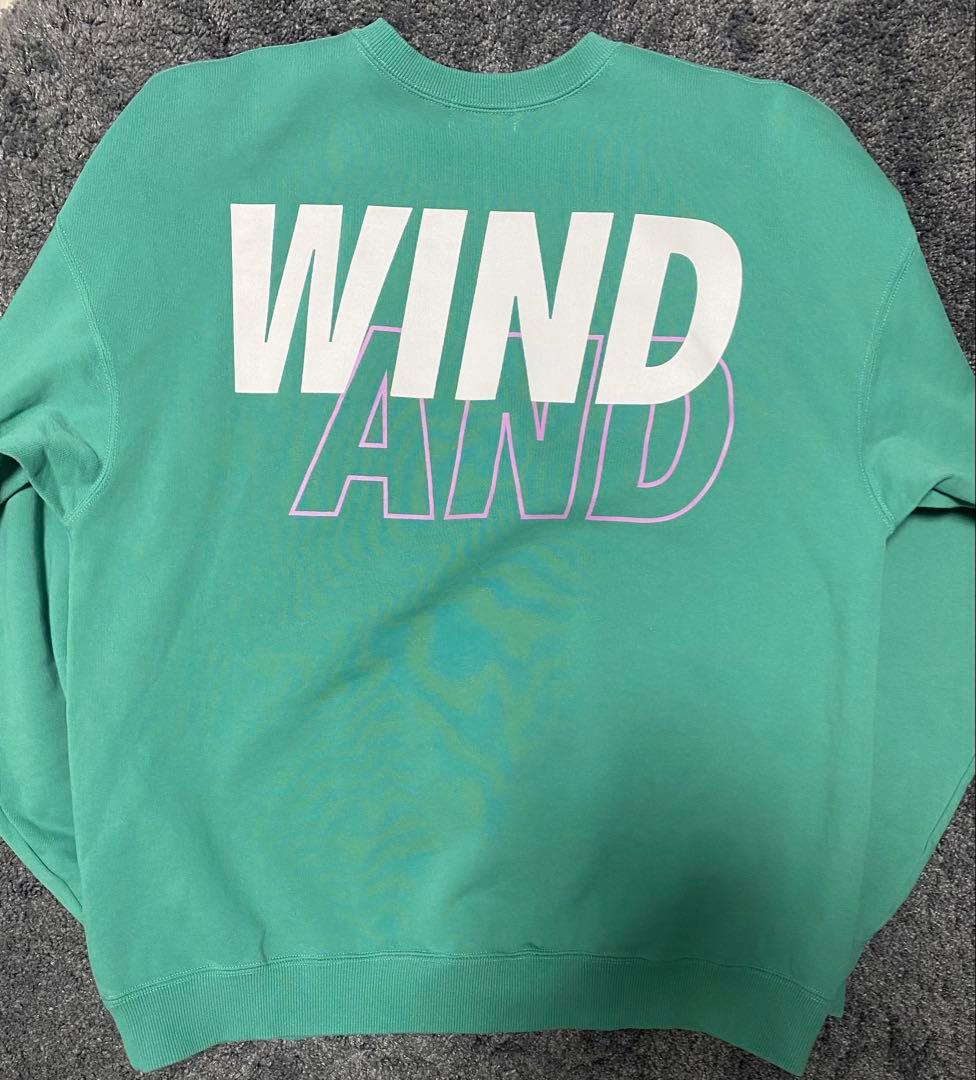 WIND AND SEA スウェット　　ウィンダンシートレーナー　グリーン　緑