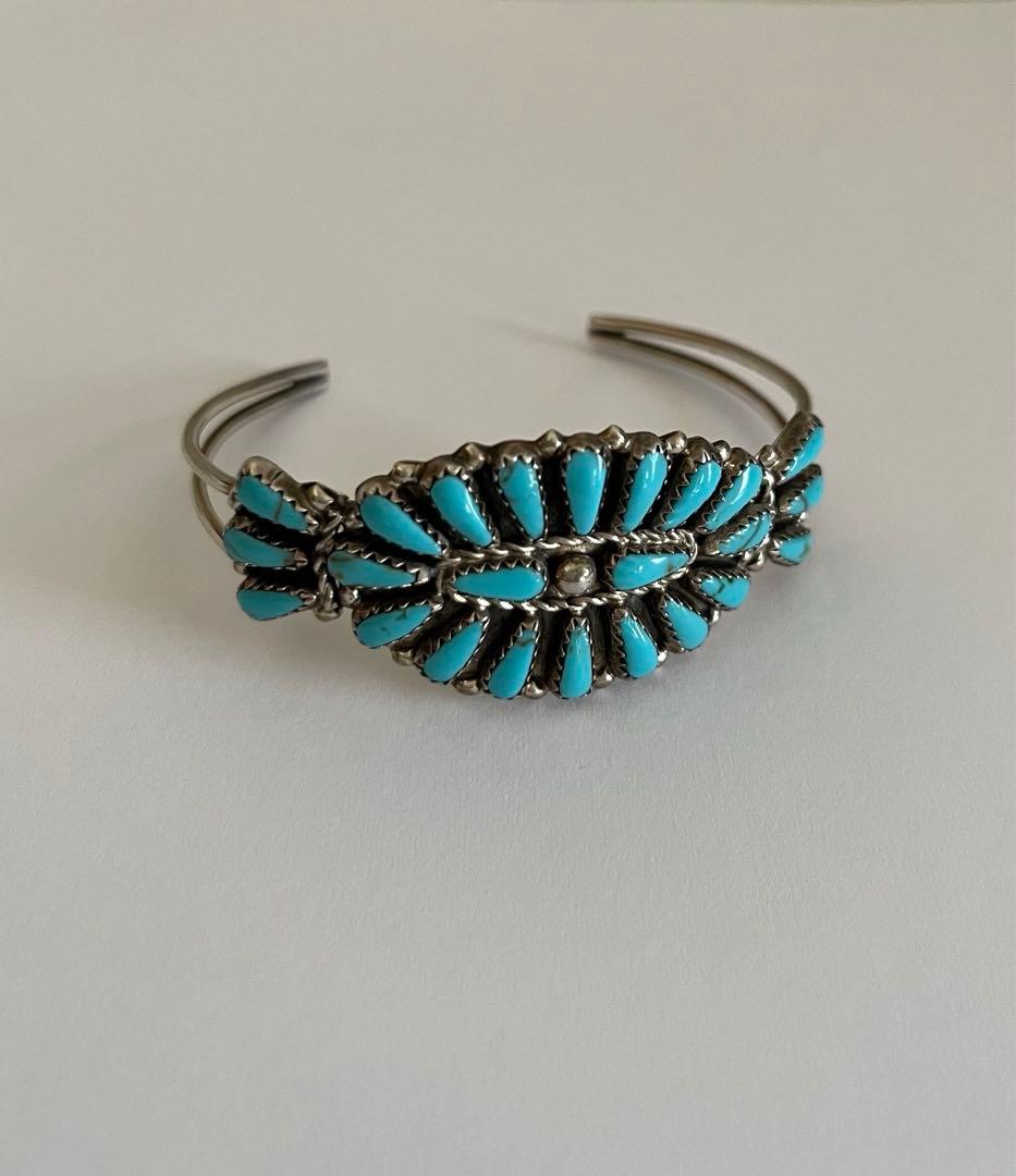 〈Deuxieme Classe・Harpo〉ターコイズバングル