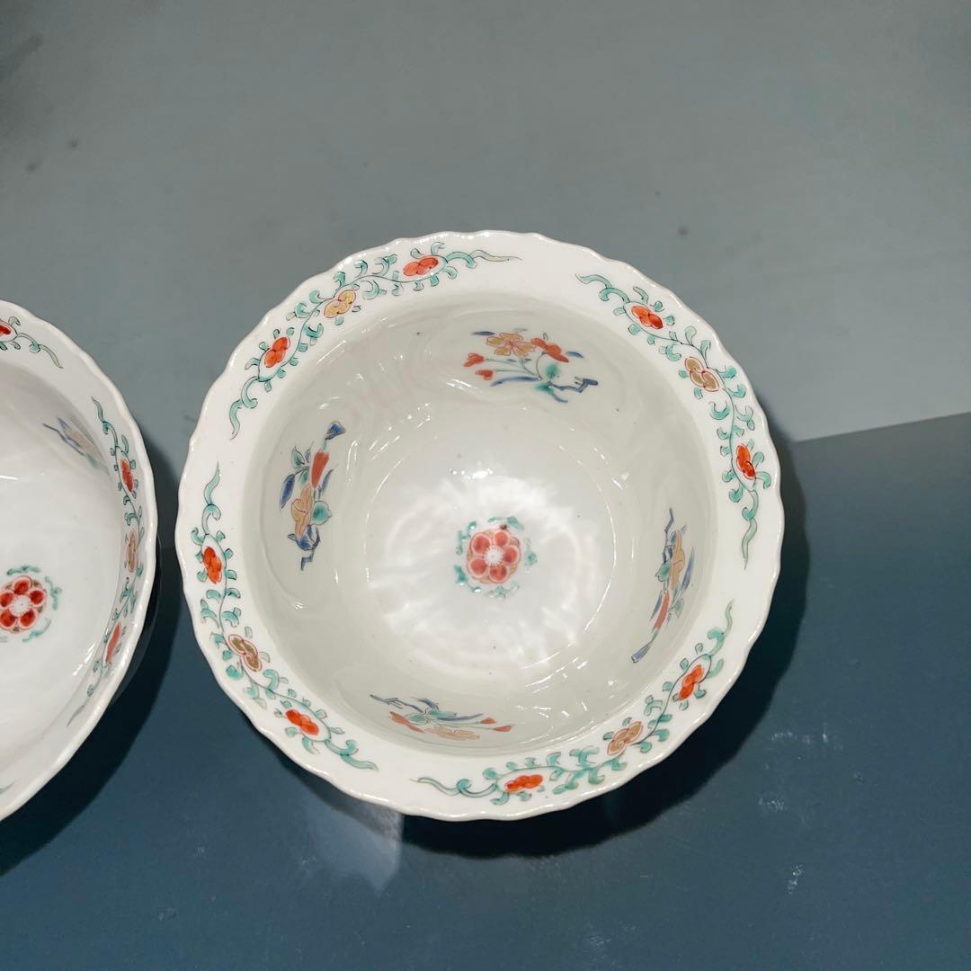 江戸時代　柿右衛門　小鉢　2客