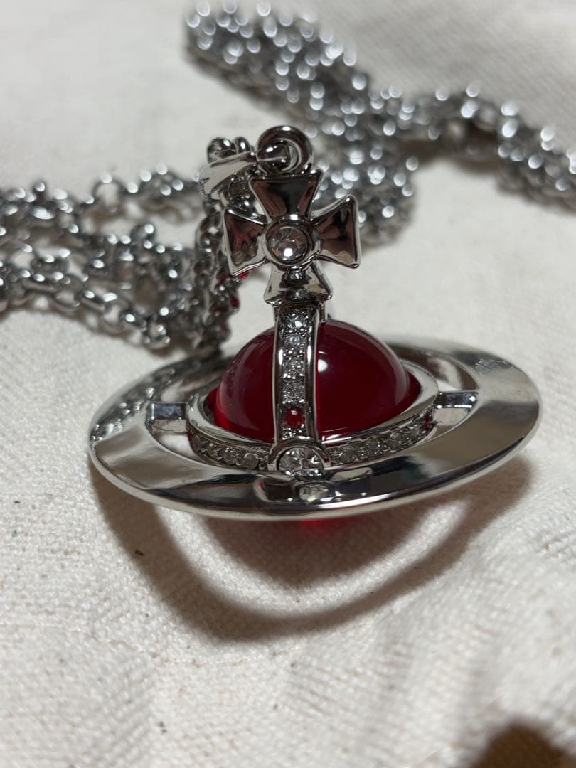 Vivienne Westwood スモールオーブネックレス　ピアスセット