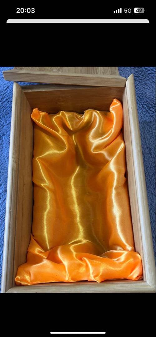 響ウイスキー 空箱—竹製ウイスキーケース1本