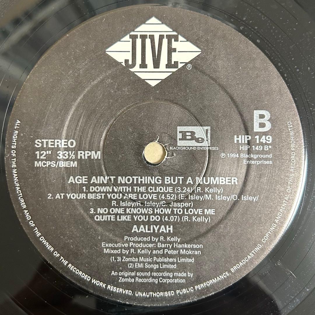 洋楽 Aaliyah / Age Ain't Nothing But A Number