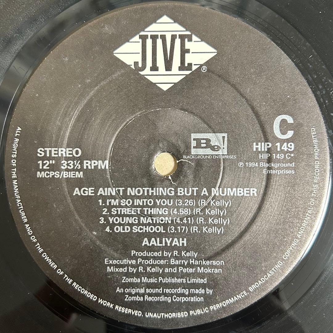 洋楽 Aaliyah / Age Ain't Nothing But A Number