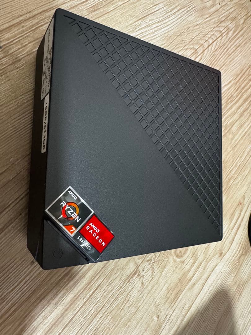 Ryzen7高性能ミニPC 16GB/512GB