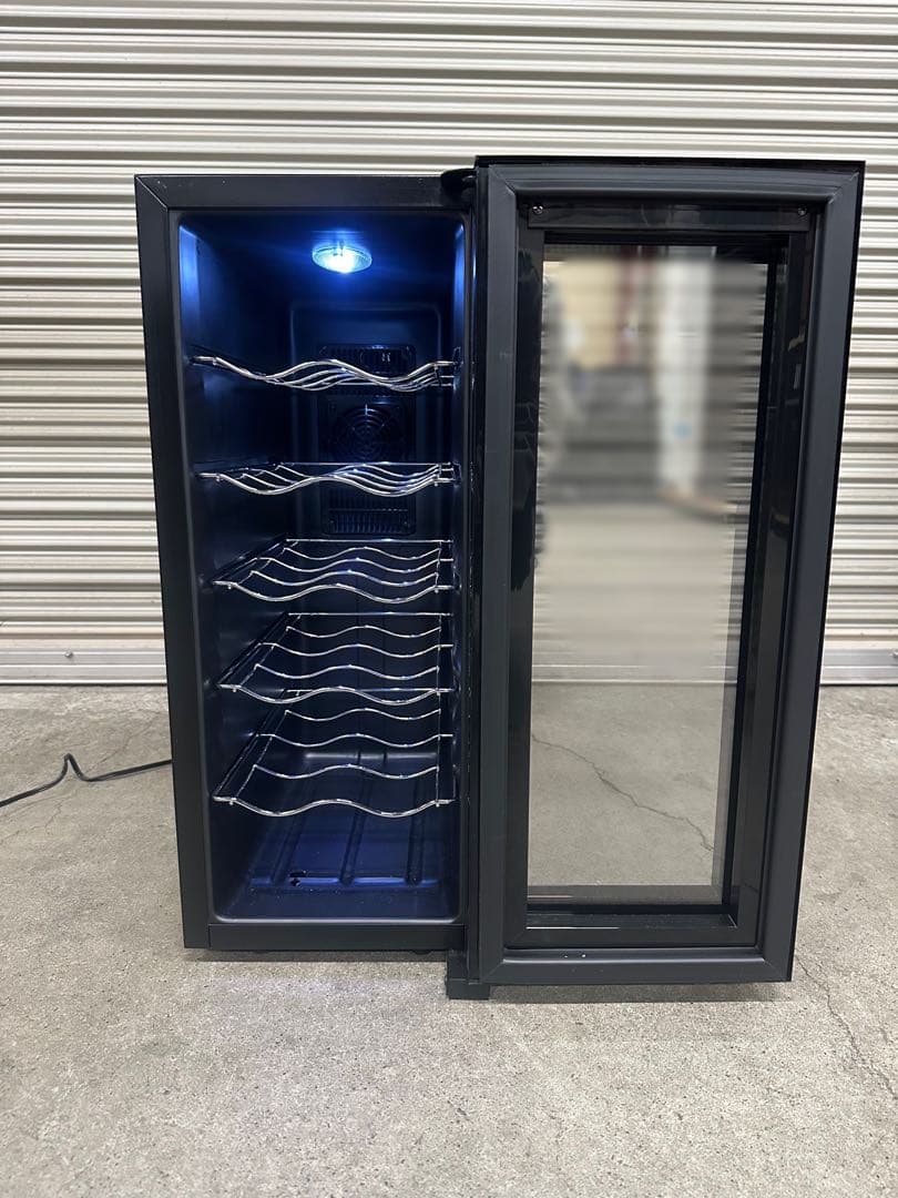 【アイリスオーヤマ】ワインセラー 12本33L ペルチェ式 PWC-331P-B