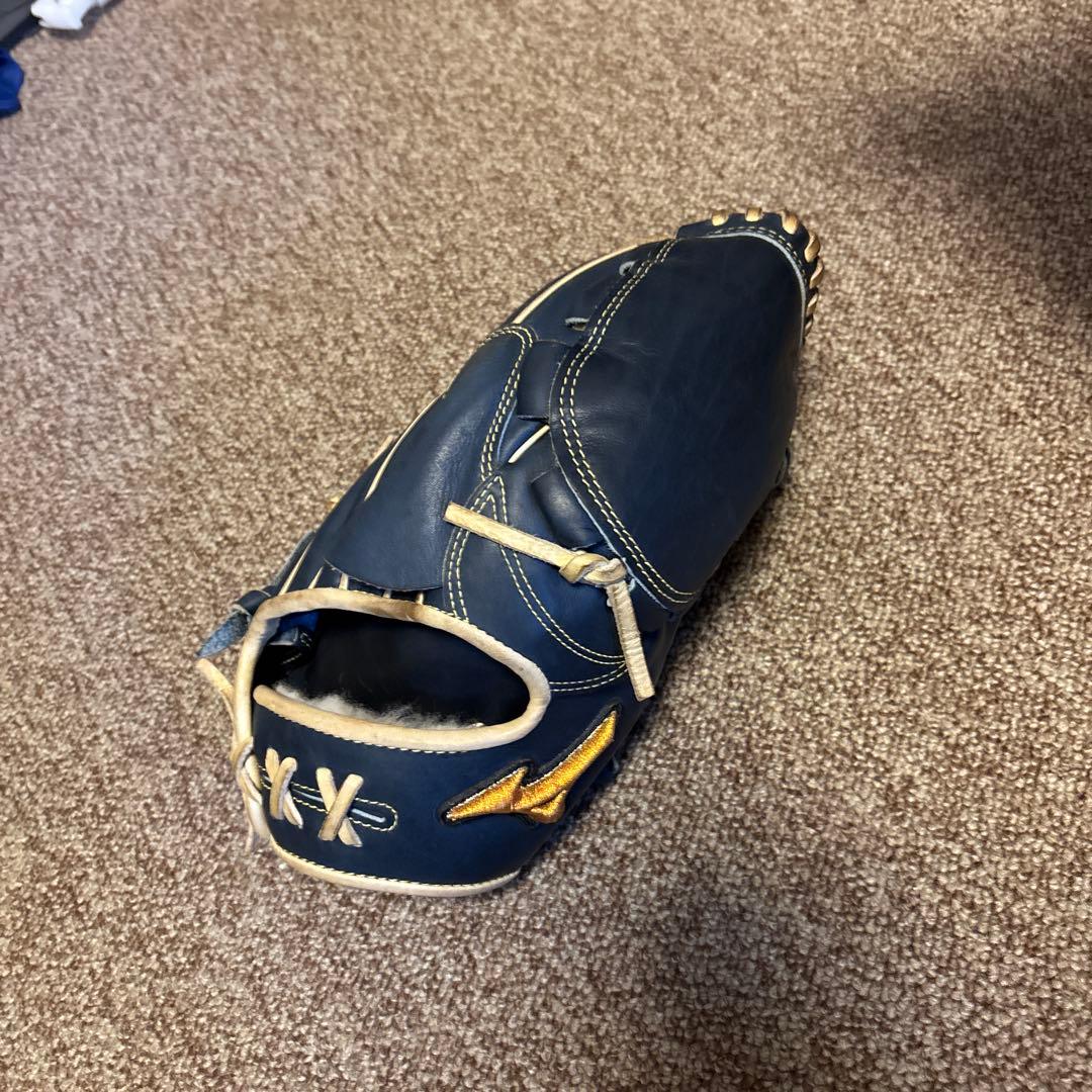 H*O様 Mizuno 軟式グローブ ネイビー 右投げ用
