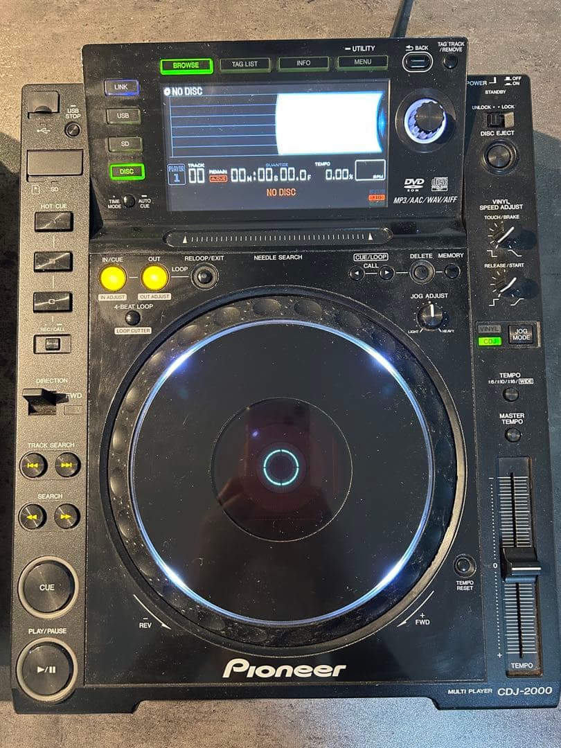 SBest Pioneer CDJ-2000 2台