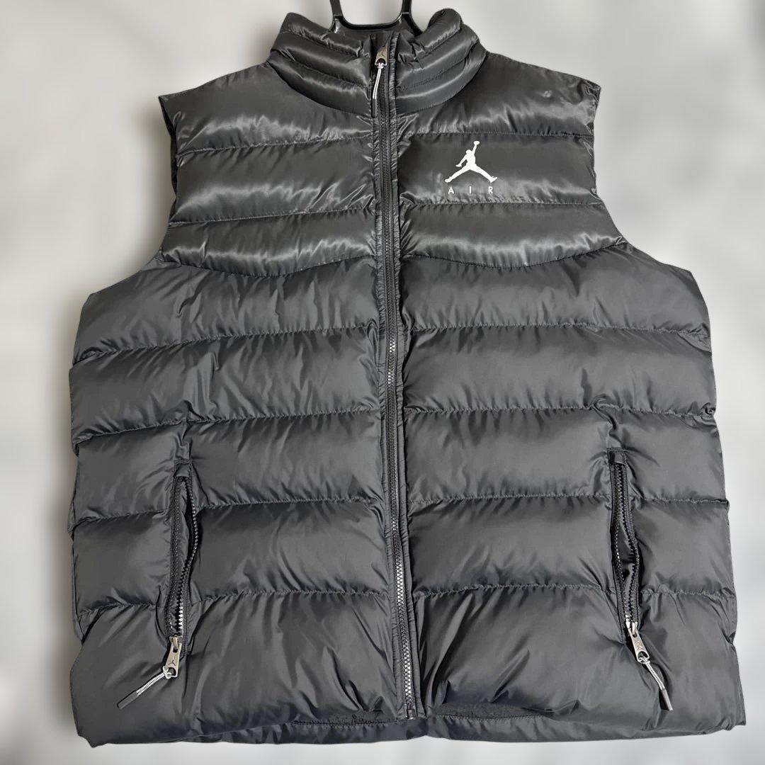 JORDAN ジョーダン　ブラック ダウンベスト　NIKE サイズXL