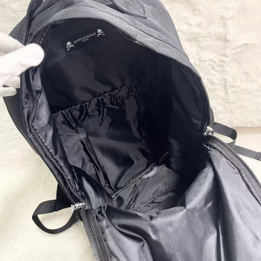 全新MASTERMIND WORLD ブラックリュック