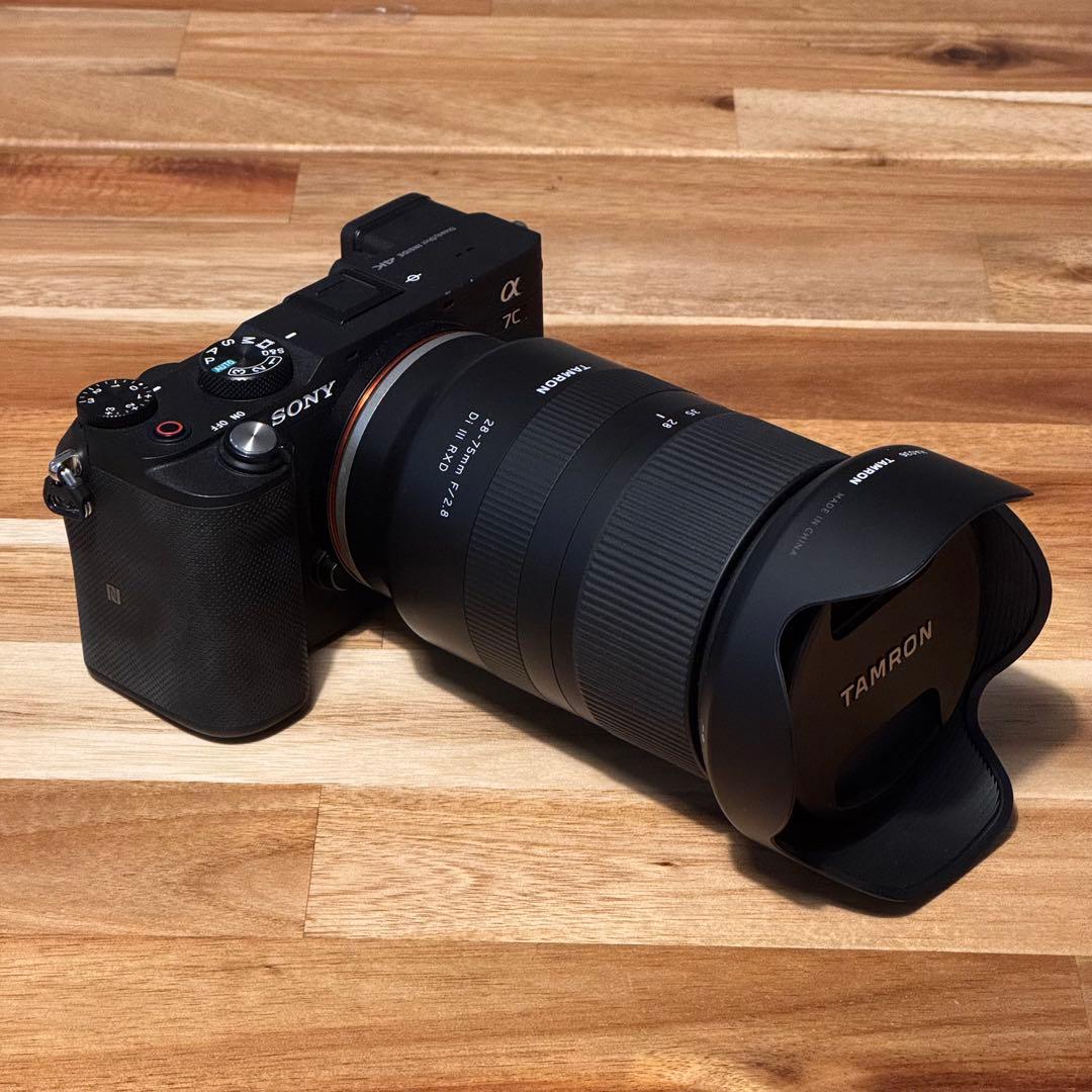 Sony a7c、タムロン 28-75mm F/2.8セット
