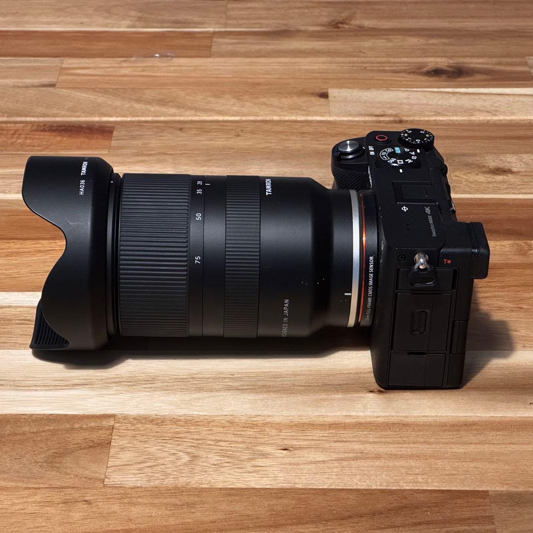 Sony a7c、タムロン 28-75mm F/2.8セット