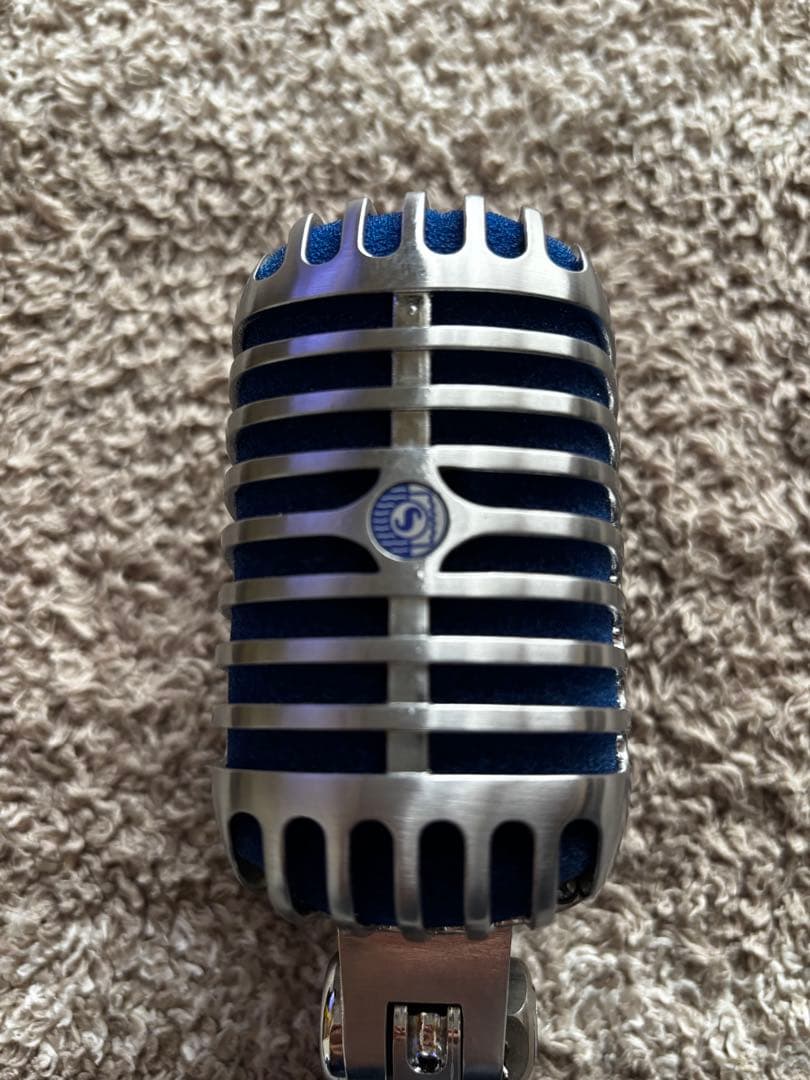 SHURE SUPER55 ダイナミックマイク　ガイコツマイク