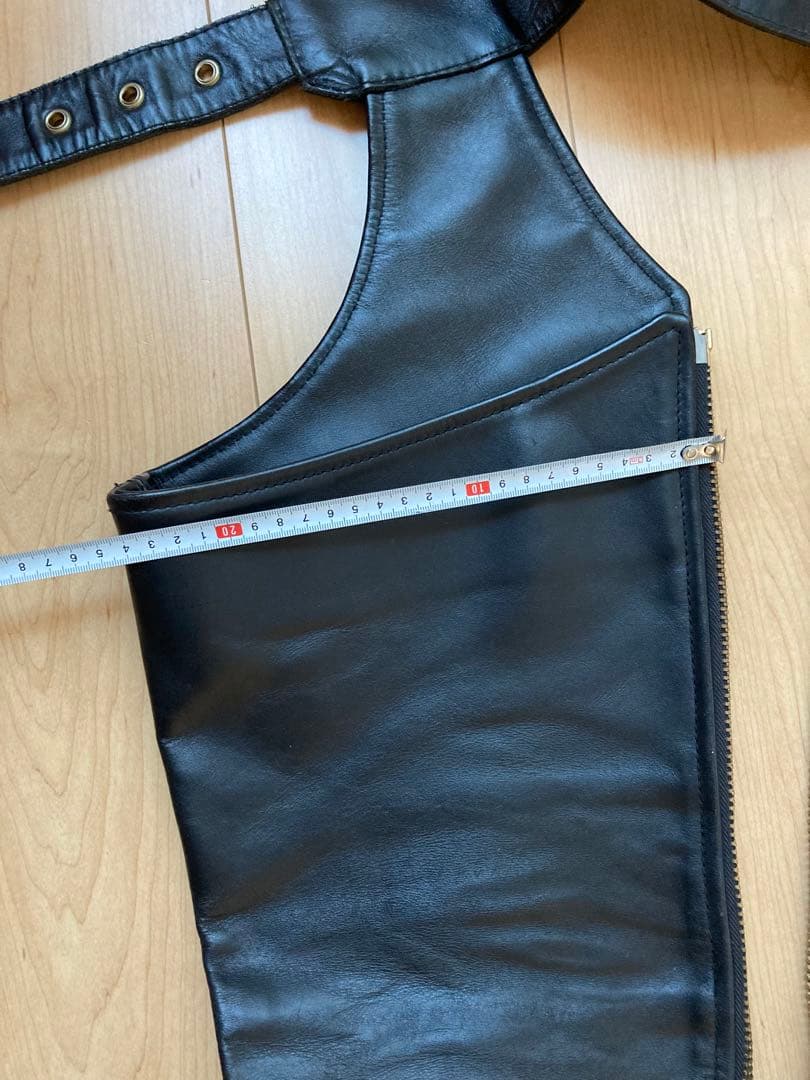 カドヤKADOYA チャップス（本革）ジッパー付　サイズ21