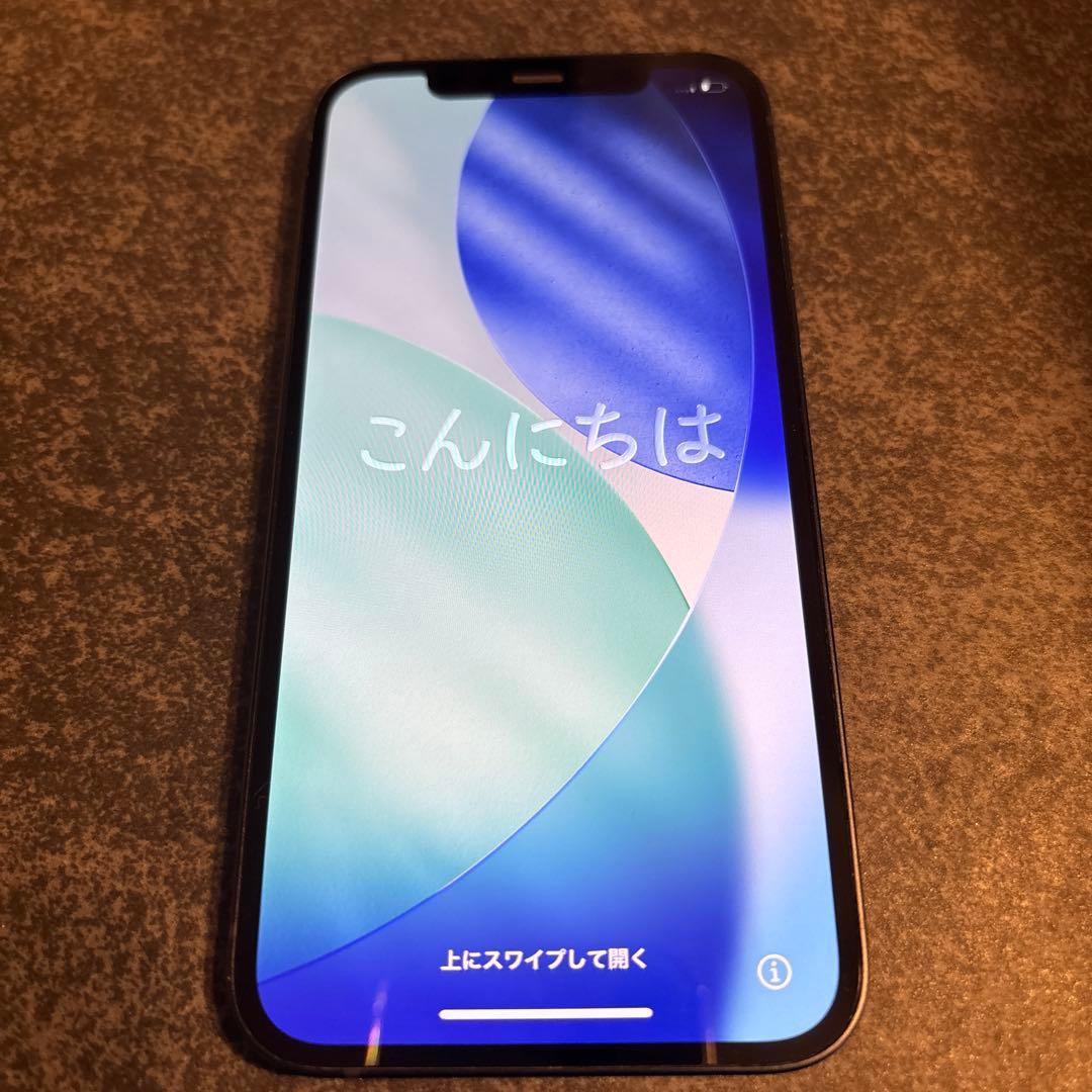 Apple iPhone 12 ブラック 本体 64gb バッテリー86%