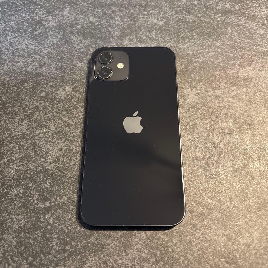 Apple iPhone 12 ブラック 本体 64gb バッテリー86%