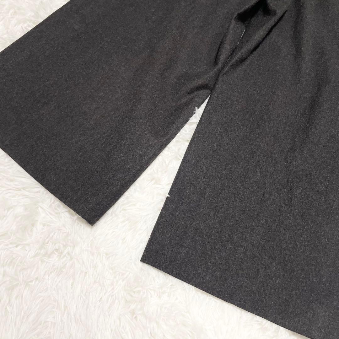 ✨極美品✨マーガレットハウエル ウール カシミヤ ワイドパンツ ガウチョパンツ