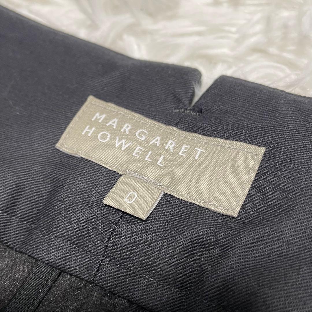 ✨極美品✨マーガレットハウエル ウール カシミヤ ワイドパンツ ガウチョパンツ