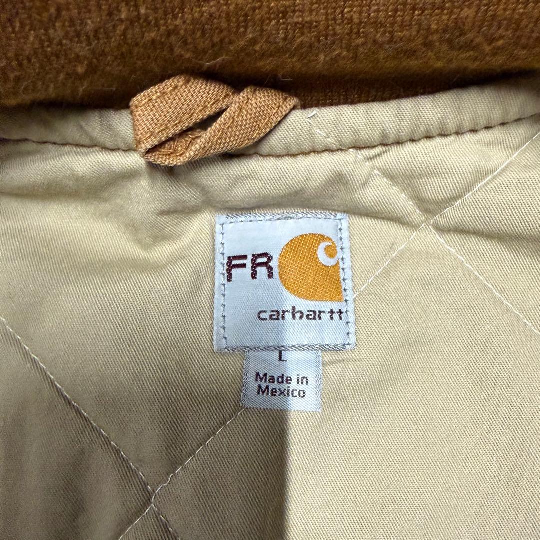 カーハート　ブラウン コットン ベスト
