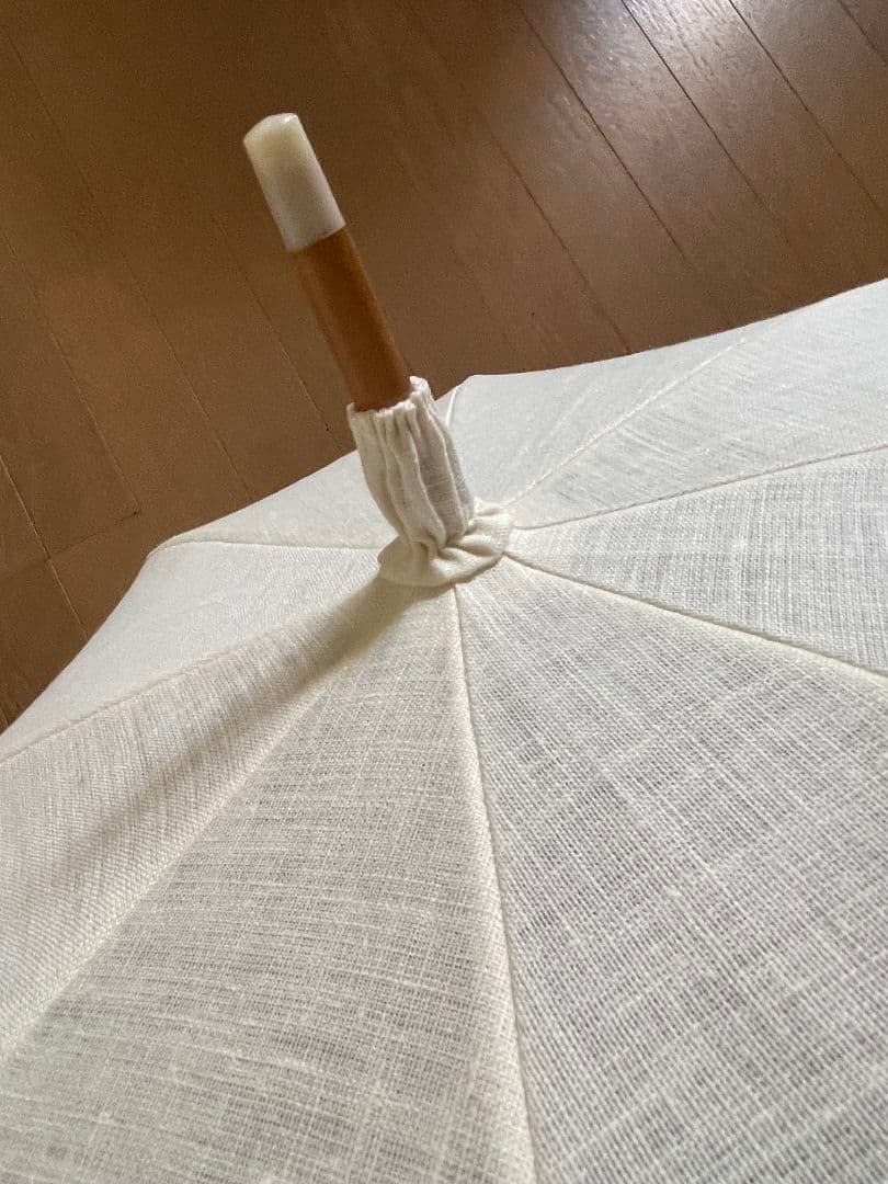 【完売品】★未使用 近沢レース 長日傘　日傘　ミモザ