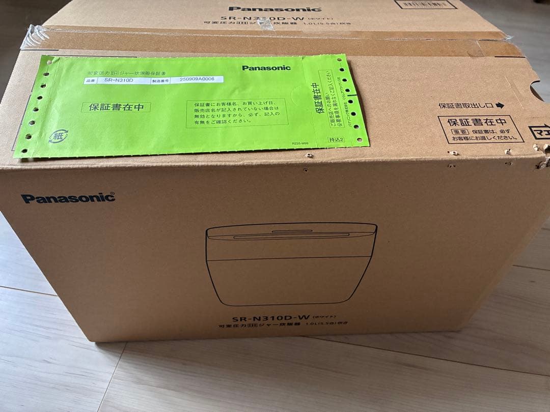おはーちゃん　Panasonic SR-N310D 炊飯器 パナソニック